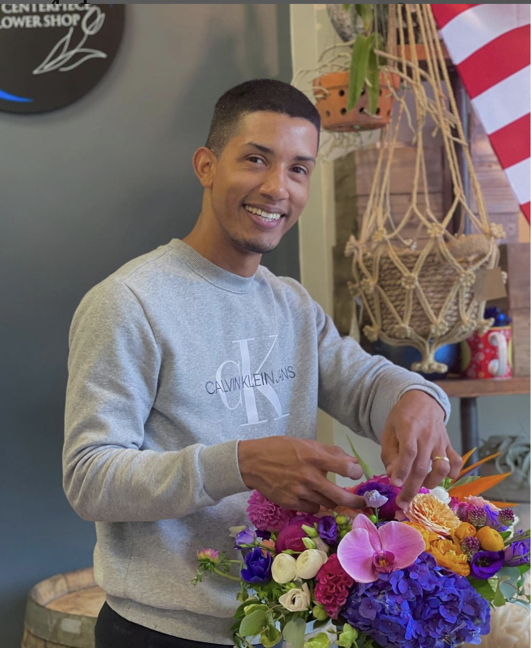 Ángel is our master floral designer