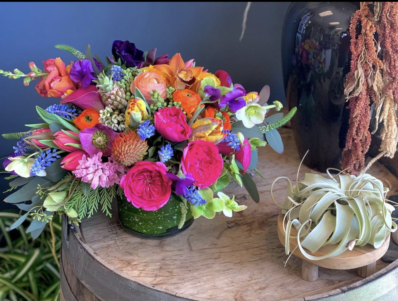 Another stunning arrangement from The Centerpiece Flower Shop in Boston