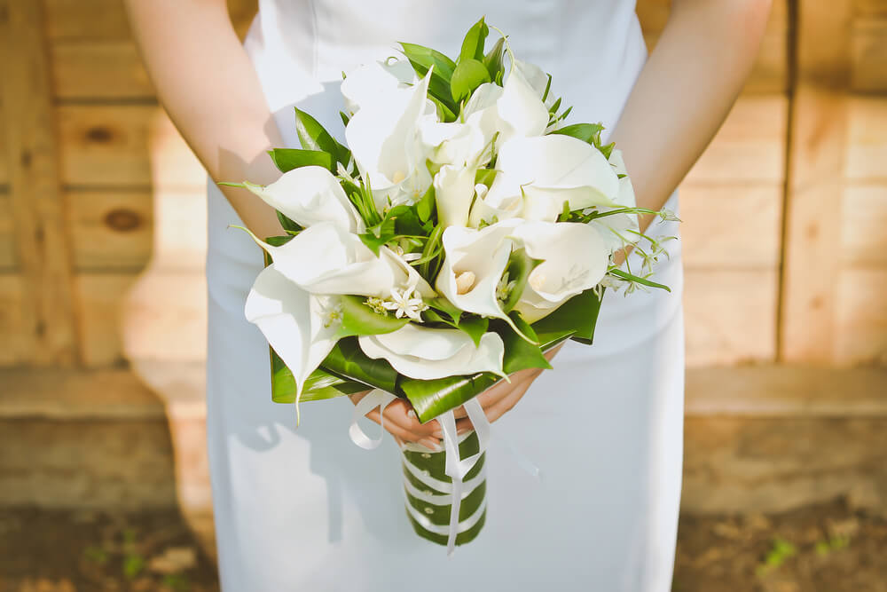 Lily wedding flowers