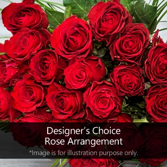 Designer's Choice Rose Arrangement