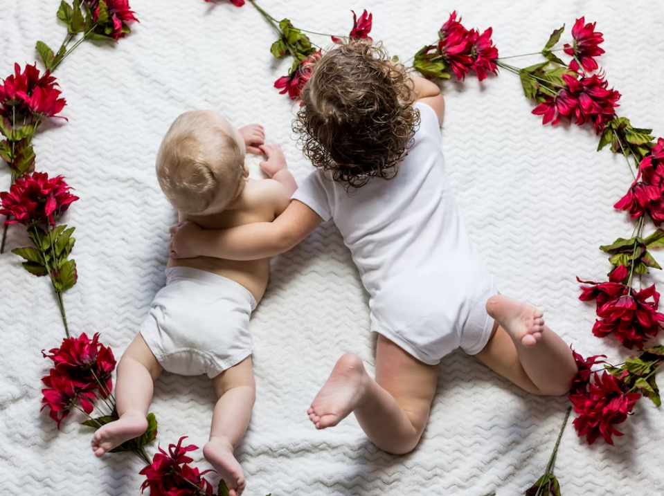 flowers for a new baby