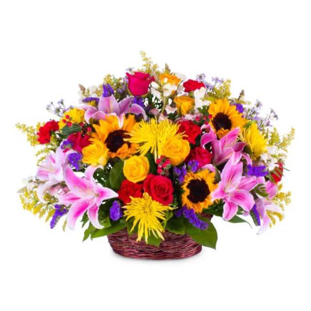 MULTICOLOR SYMPATHY BASKET