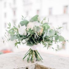 wedding bouquet eucalyptus