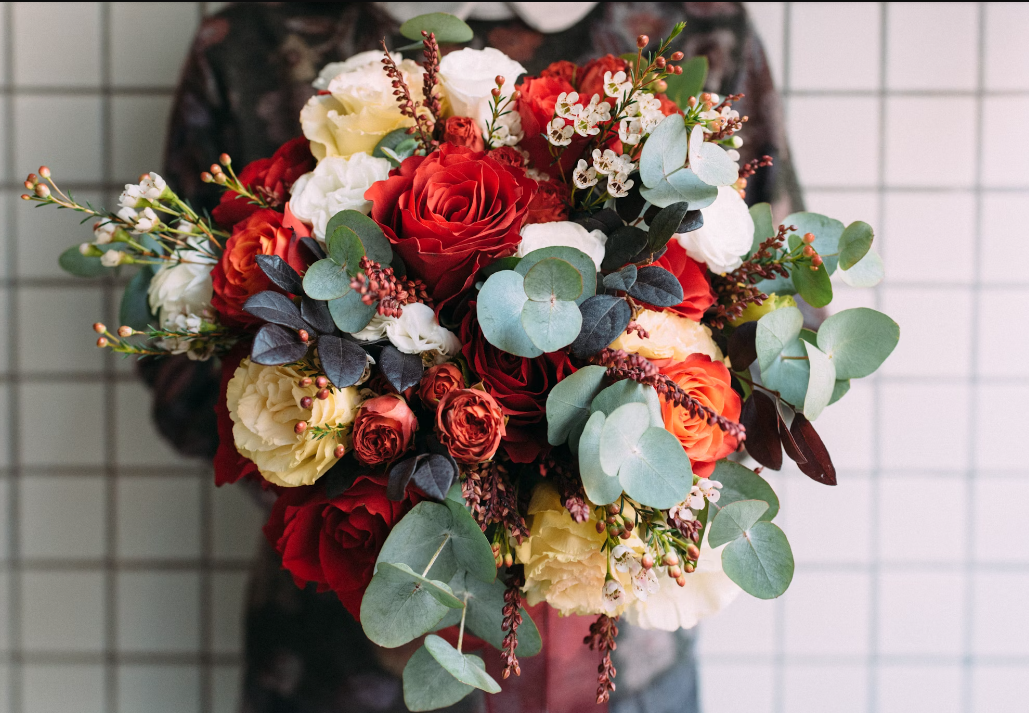 Valentine's flower arrangements