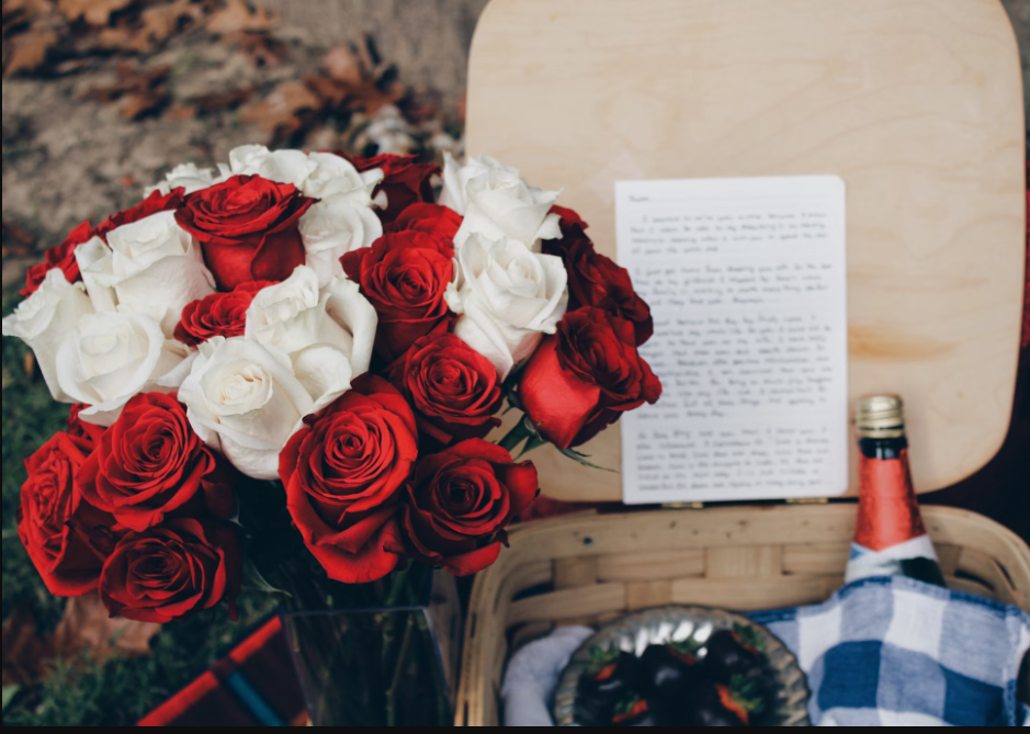 Anniversary flower bouquet