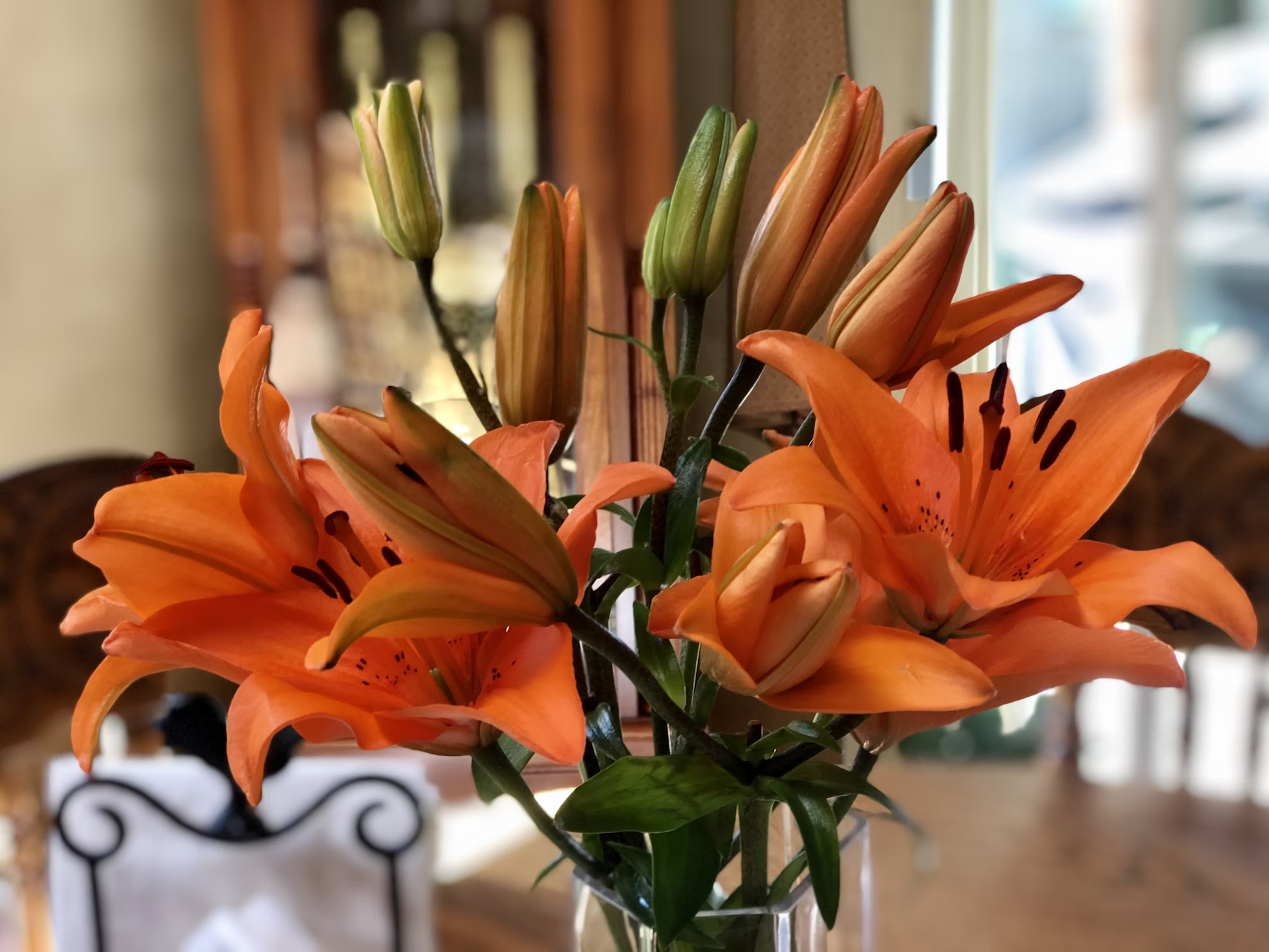 Bouquet of lilies