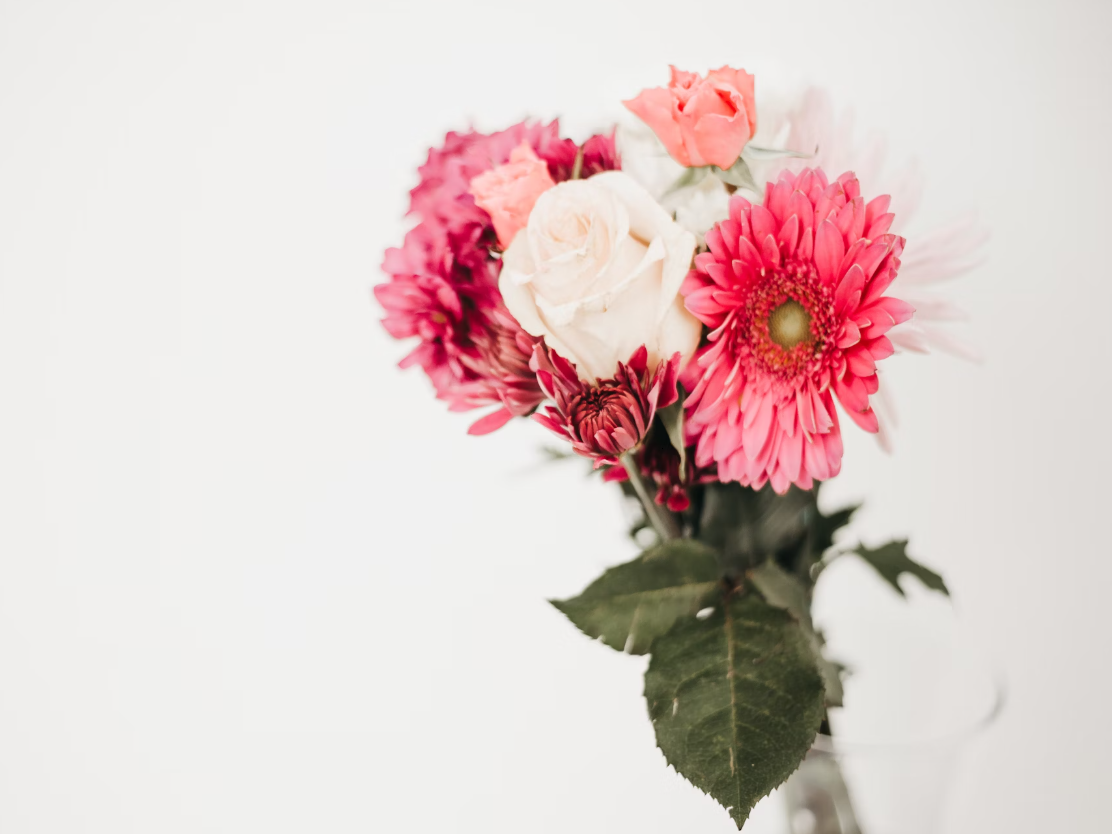 holiday flower bouquet