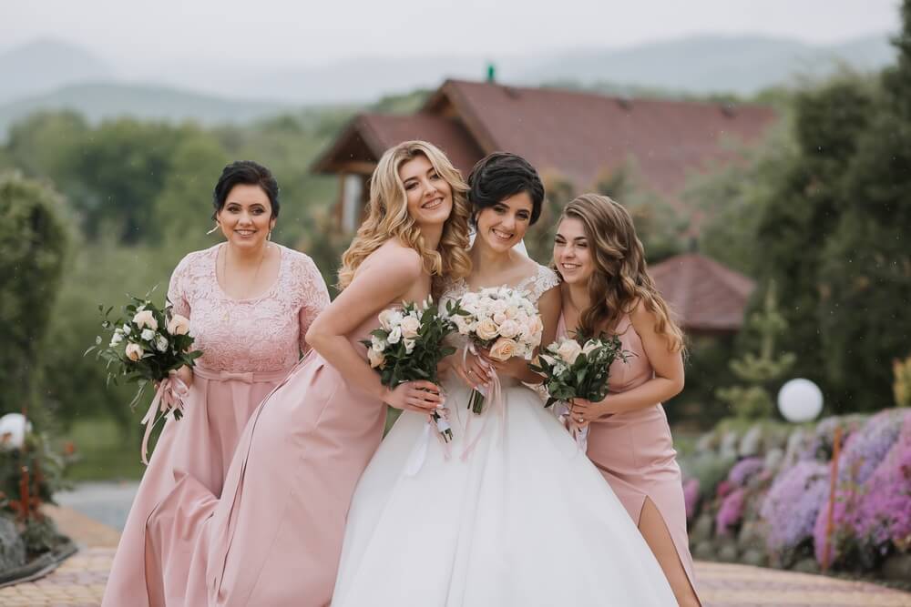 summer wedding floral