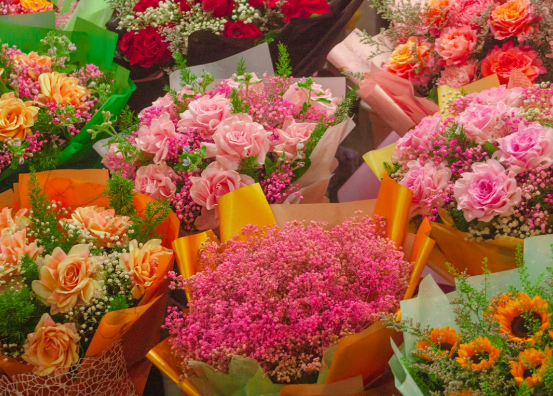sending bouquets to hospital